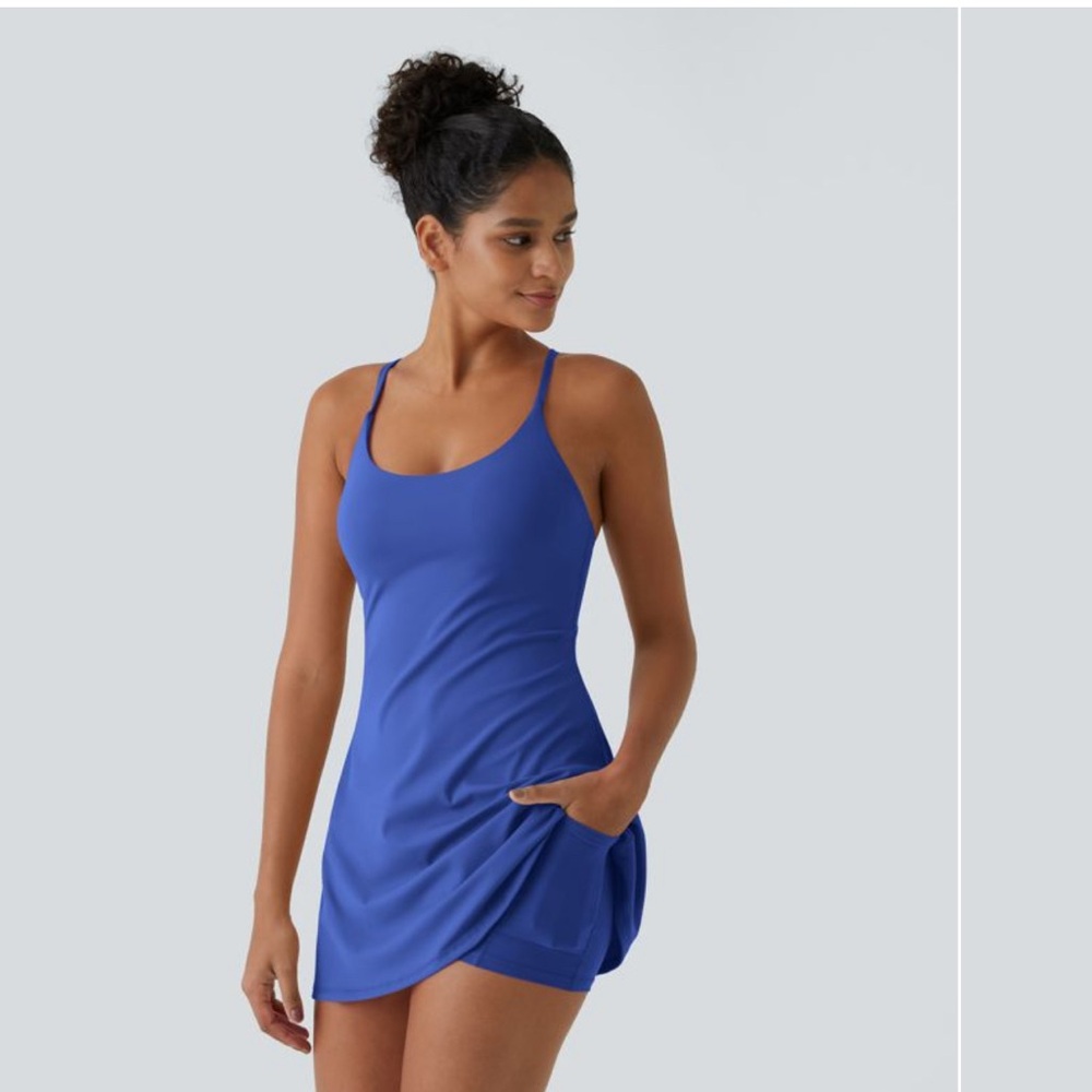 Halara sundress w/under shorts